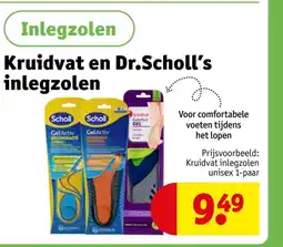 Kruidvat Kruidvat en Dr.Scholl's inlegzolen aanbieding