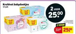 Kruidvat Kruidvat babydoekjes aanbieding