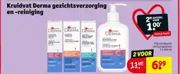 Kruidvat Kruidvat Derma gezichtsverzorging en -reiniging aanbieding