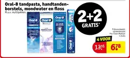 Kruidvat Oral-B tandpasta, handtanden- borstels, mondwater en floss aanbieding