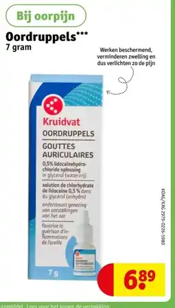 Kruidvat Oordruppels aanbieding