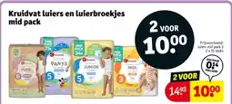 Kruidvat Kruidvat luiers en luierbroekjes mid pack aanbieding