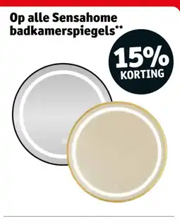 Kruidvat Sensahome badkamerspiegels aanbieding