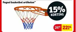 Kruidvat Pegasi basketbal artikelen aanbieding