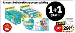 Kruidvat Pampers babydoekjes grootverpakking aanbieding