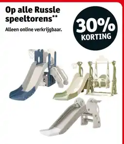 Kruidvat Op alle Russle speeltorens aanbieding