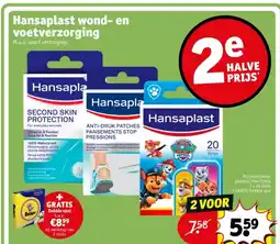 Kruidvat Hansaplast wond- en voetverzorging aanbieding