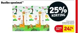 Kruidvat Buxibo speelmat aanbieding