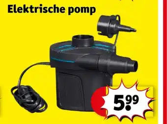 Kruidvat Elektrische pomp aanbieding