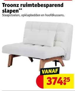 Kruidvat Troonz ruimtebesparend slapen aanbieding
