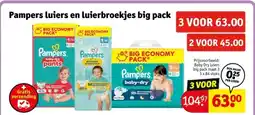 Kruidvat Pampers luiers en luierbroekjes big pack aanbieding