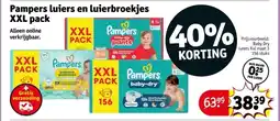 Kruidvat Pampers luiers en luierbroekjes XXL pack aanbieding