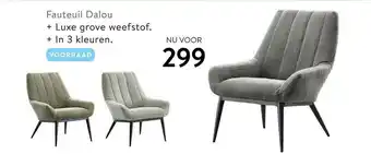 Profijt Meubel Fauteuil Dalou aanbieding