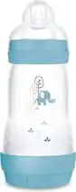 Bol.com MAM Babyfles Easy Start Anti-Colic Blauw - 260 ml aanbieding