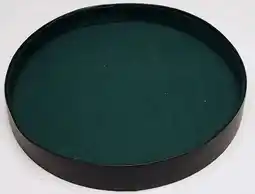 Bol.com HOT Games dobbelpiste - Zwart vinyl dobbelsteen accessoire 26 cm aanbieding