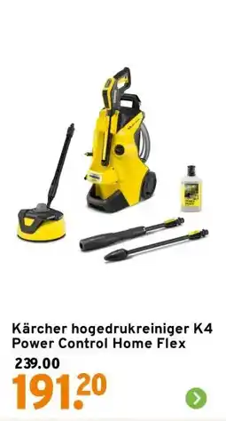 GAMMA Kärcher hogedrukreiniger K4 Power Control Home Flex aanbieding
