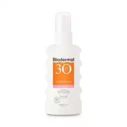 Bol.com Biodermal Zonnebrand spray voor de gevoelige huid SPF 30 - 175ml - Zonnespray aanbieding