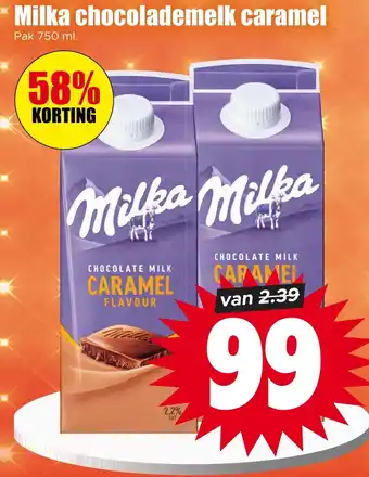 Milka Chocolademelk Caramel