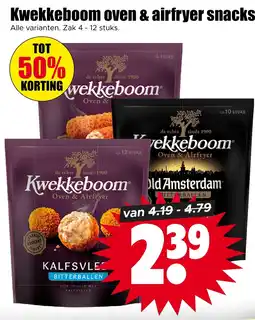 Dirk Kwekkeboom Oven & Airfryer Snacks aanbieding