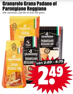 Dirk Granarolo Grana Padano of Parmigiano Reggiano aanbieding