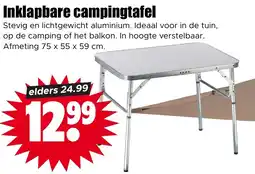 Dirk Inklapbare campingtafel aanbieding