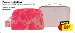 Kruidvat Zenner toilettas aanbieding