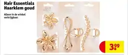 Kruidvat Hair Essentials Haarklem goud aanbieding