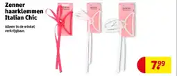 Kruidvat Zenner haarklemmen Italian Chic aanbieding