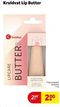 Kruidvat Kruidvat Lip Butter aanbieding