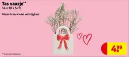 Kruidvat Tas vaasje aanbieding