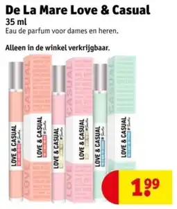 Kruidvat De La Mare Love & Casual aanbieding