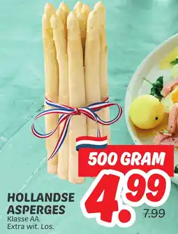 Dekamarkt Hollandse asperges aanbieding