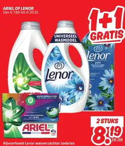 Dekamarkt Ariel of lenor aanbieding