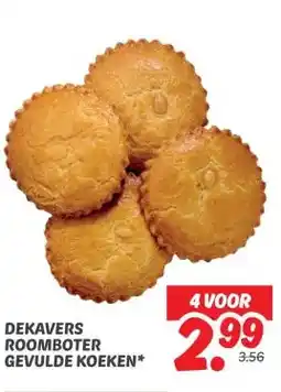 Dekamarkt Dekavers roomboter gevulde koeken aanbieding