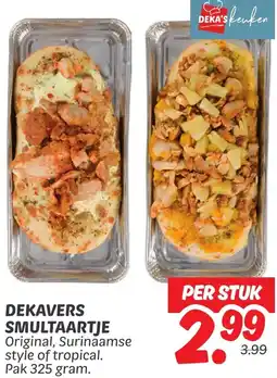 Dekamarkt Dekavers smultaartje aanbieding