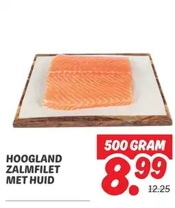 Dekamarkt Hoogland zalmfilet met huid aanbieding