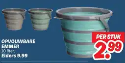 Dekamarkt Opvouwbare emmer aanbieding