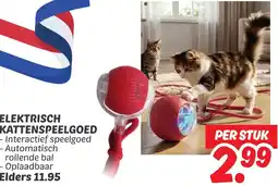 Dekamarkt Elektrisch kattenspeelgoed aanbieding