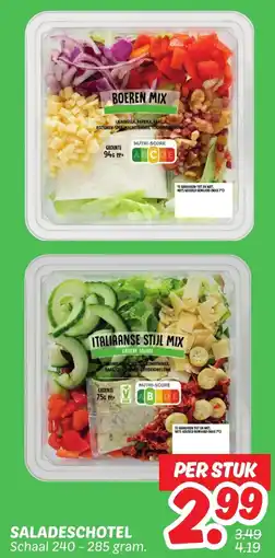 Dekamarkt Saladeschotel aanbieding
