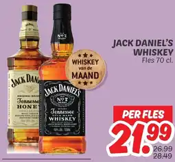 Dekamarkt Jack daniel's whiskey aanbieding