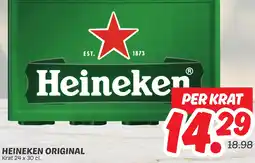 Dekamarkt Heineken original aanbieding