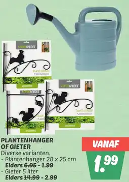 Dekamarkt Plantenhanger of gieter aanbieding