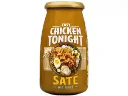Hoogvliet Easy Roerbaksaus chicken tonight saté aanbieding
