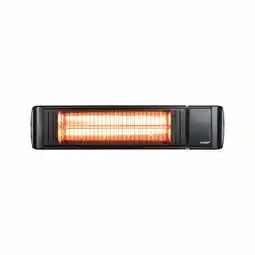 Expert Eurom Golden 2000 Amber Focus Terrasverwarmer Zwart aanbieding