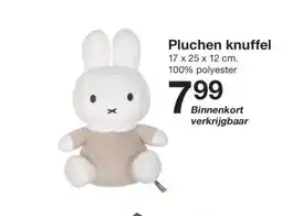 Zeeman Pluchen knuffel aanbieding