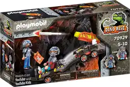 Bol.com PLAYMOBIL Dino Rise Dino Mine raket kart - 70929 aanbieding