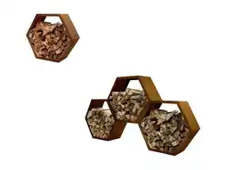 Lidl HOME DELUXE Stalen houtopslag Antares aanbieding