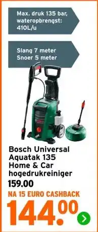 GAMMA Bosch Universal Aquatak 135 Home & Car aanbieding