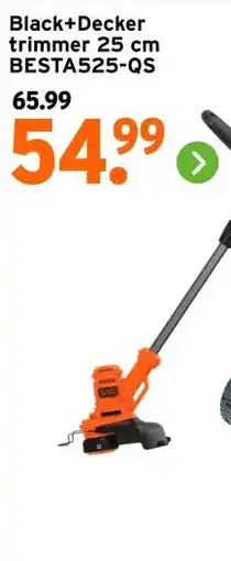 GAMMA Black+Decker trimmer aanbieding