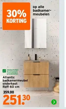GAMMA Atlantic badkamermeubel onderkast aanbieding